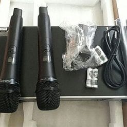 Microphone không dây UHF BOSS MT-990, bắt tần số tự động