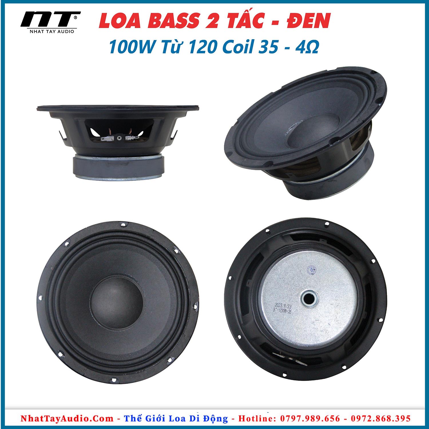 Loa Bass 20 100W-120-35 ĐEN