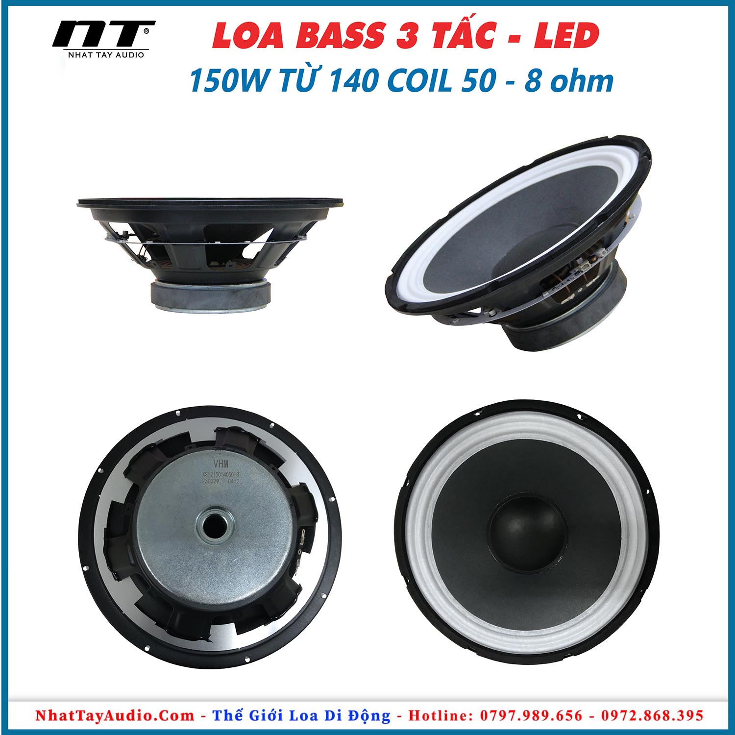 Loa Bass 30 150W-140-50 LED