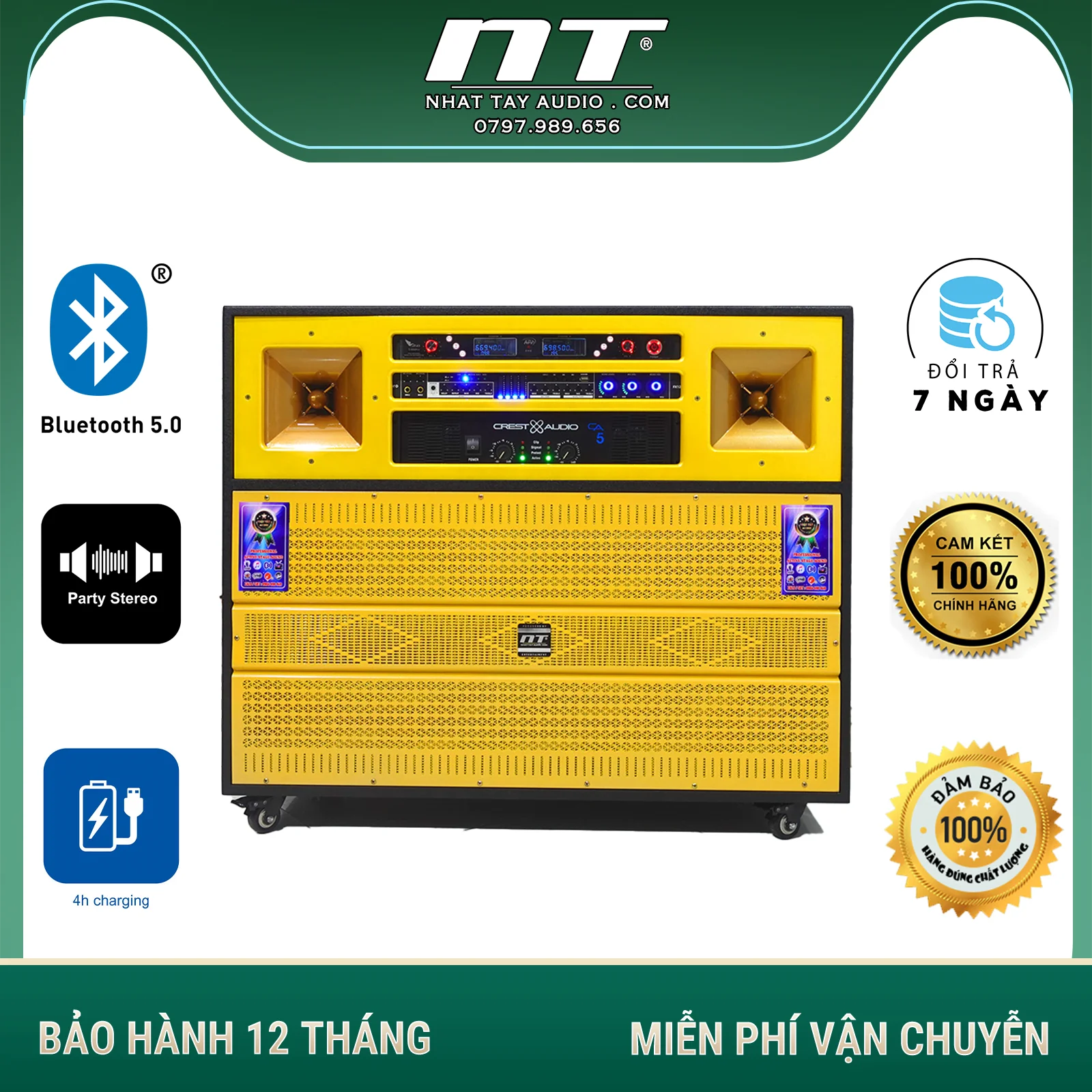 Loa kéo trên 15 triệu | Nhật Tây Audio